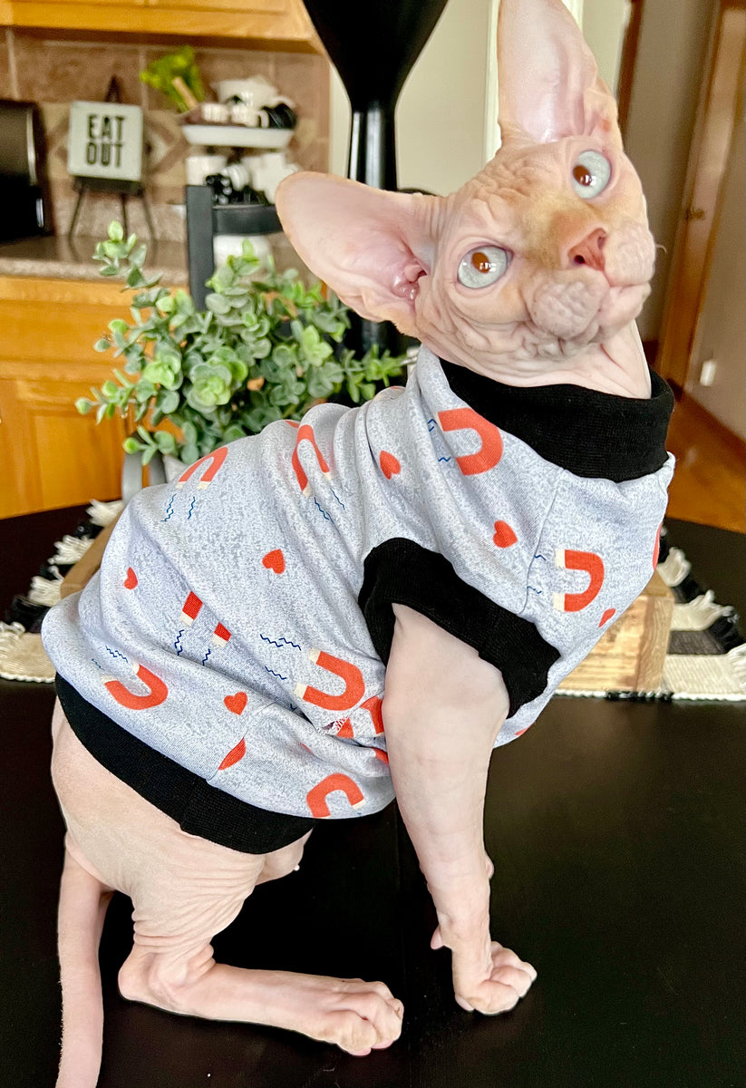 Sphynx Cat Clothing Hairless Hipsters Hairless Hipsters LLC.