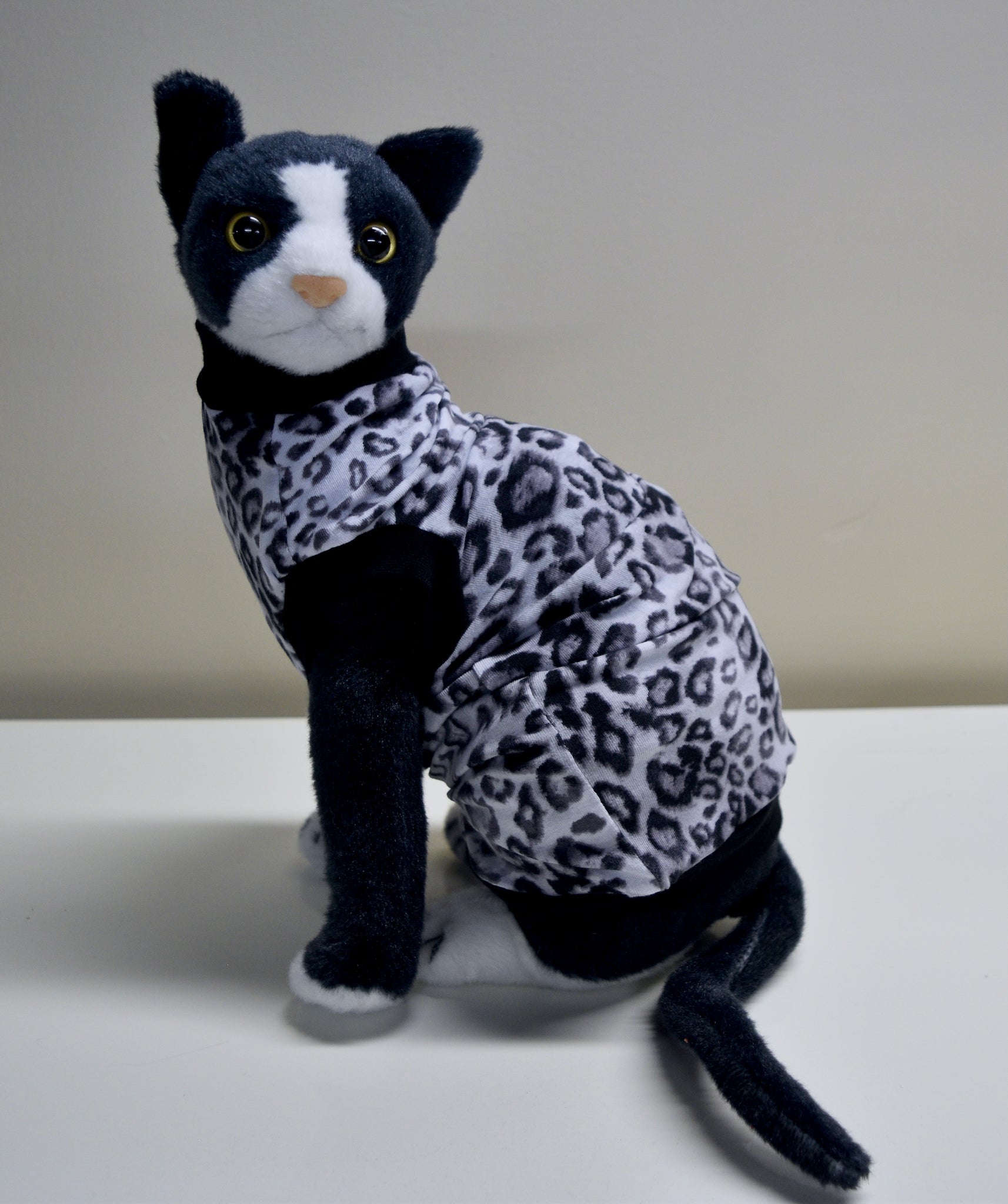 Sphynx Cat Clothes |  Wild Side Gray Style