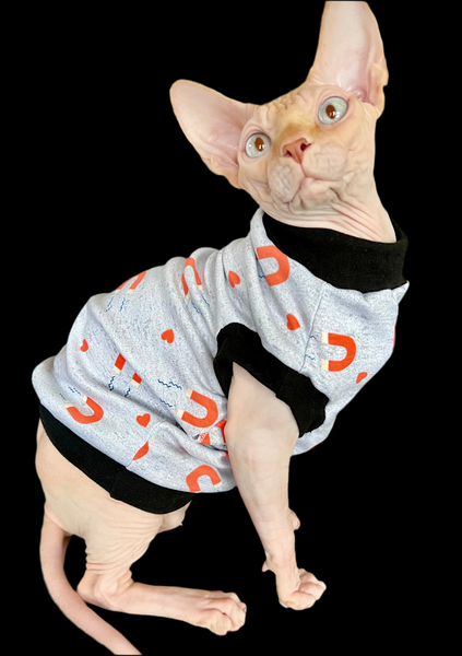 Sphynx Cat Clothes |  Love Magnet Style