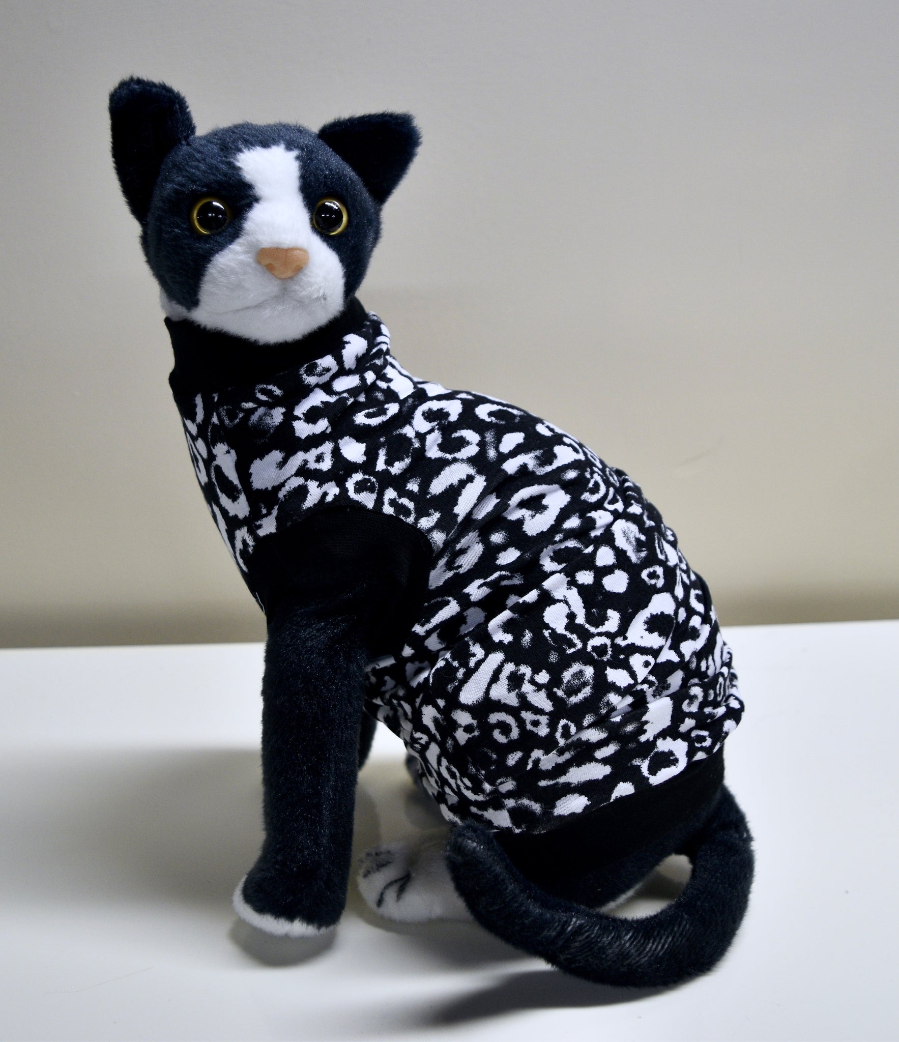 Sphynx Cat Clothes |  Wild Side Black Style