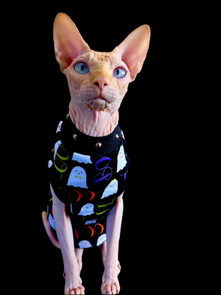 Sphynx Halloween Cat Clothing | Boo Style