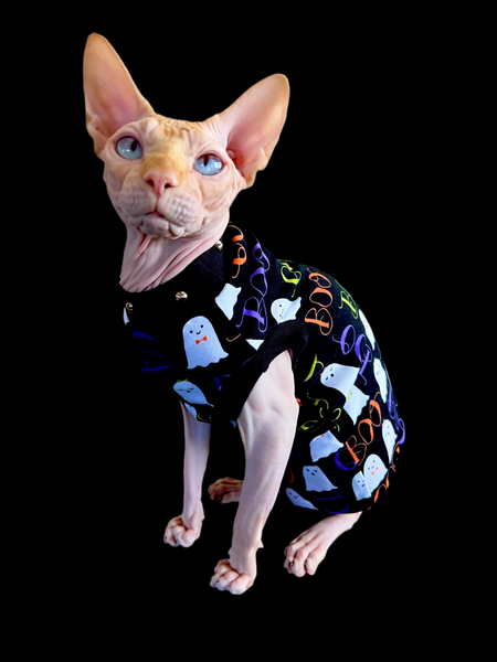 Sphynx Halloween Cat Clothing | Boo Style