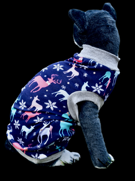 Sphynx Christmas Cat Clothes | Blue Deer Style