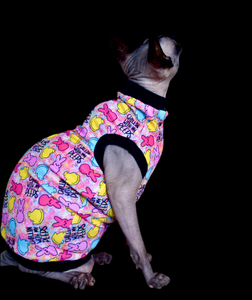 Sphynx Easter Cat Clothes |  Chillin With My Peeps Style