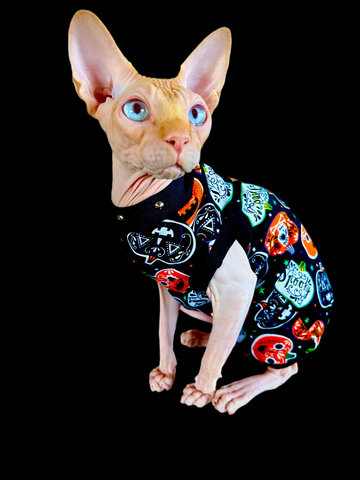 Sphynx Halloween Cat Clothing | Spooky Style