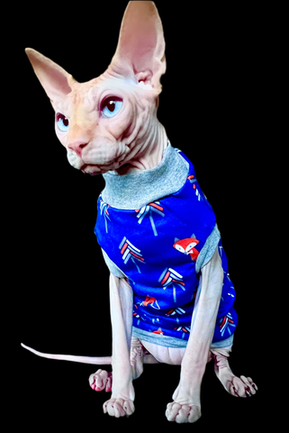 Sphynx Cat Clothes | Blue Fox Style