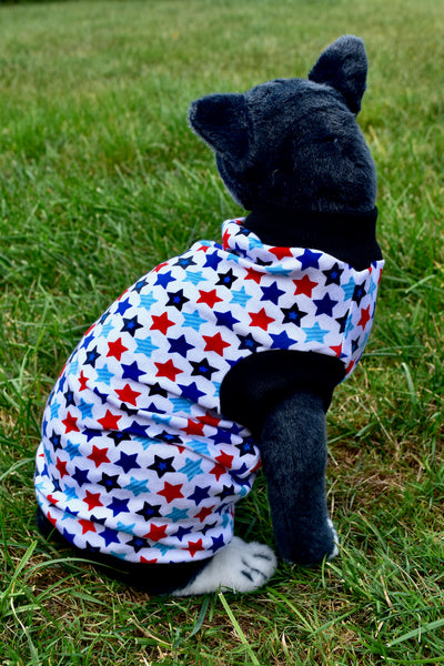 Sphynx Fourth Of July Cat Clothes | Patriot Stars Style