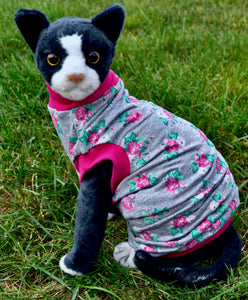 Sphynx Cat Clothes | Rose Garden Style