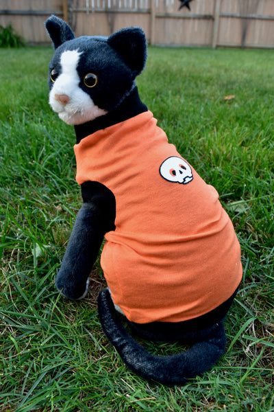 Sphynx Halloween Cat Clothes | Little Skull Style