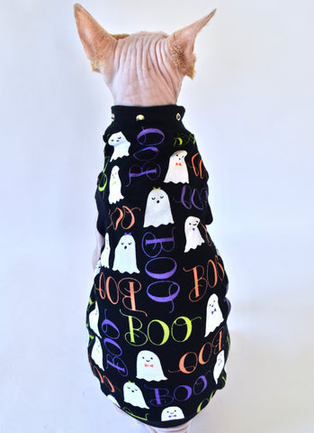Sphynx Halloween Cat Clothing | Boo Style