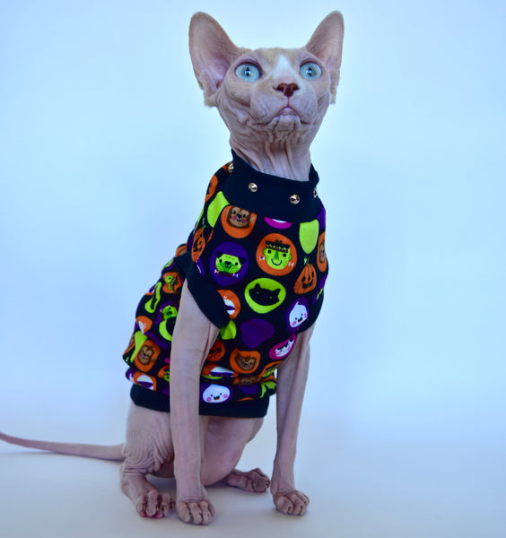 Sphynx Halloween Cat Clothing | Halloween Dot