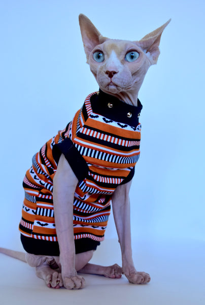 Sphynx Halloween Cat Clothing | Trick Or Treat Style